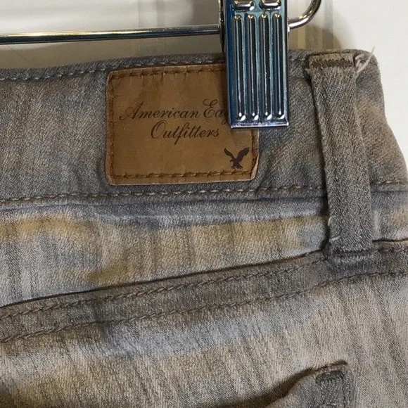 💖 American Eagle | 🦅 Jegging Grey Stretch Size 4 - Picture 8 of 11
